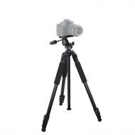 ISnapPhoto Sturdy Heavy Duty 80 tripod for : Maxxum 7D Dynax 7D Alpha-7 Digital CameraTripod - 360 Degree Pan, Tilt + Quick Release, Vertical Leg Adjustments, (2) Bubble Level Indicators + Du