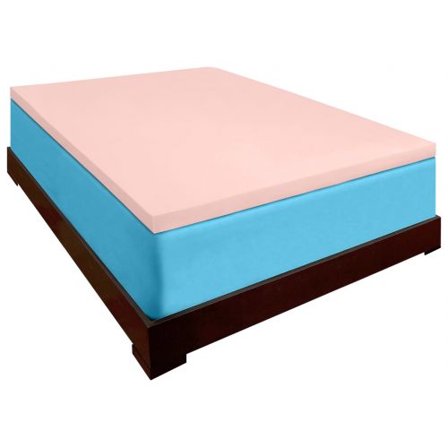  ISoCore Foam Cal-King 1.25 Inch iSoCore 3.0 Memory Foam Mattress Topper with Waterproof Cover and Two Classic Comfort Pillows included