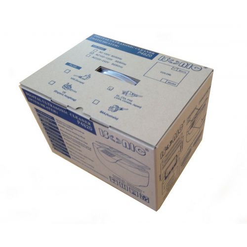  iSonic P4820-SPB25 Commercial Ultrasonic Cleaner 25-minute Timer, 2.6Qt/2.5L, WhiteColor, Plastic Basket, 110V
