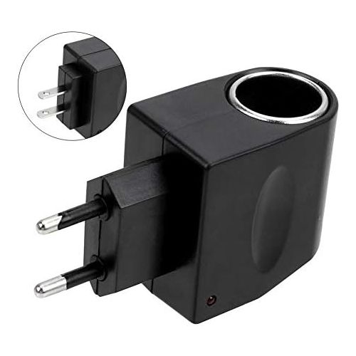  [아마존베스트]-Service-Informationen iSpchen Car Power Adapter Voltage Converter AC to DC Power Supply Converter 220 V to 12 V Cigarette Lighter Adapter Inverter Rectifier for Car Van Truck EU Plug