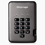 iStorage diskAshur PRO2 HDD 2TB Secure portable hard drive FIPS Level 3 certified - password protected, dust and water resistant, portable, military grade hardware encryption.IS-DA