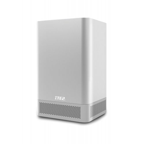  ITE2 2 Bay NAS NE-201- Network Attached Storage - Mini PC - Personal Cloud Storage - Intel Celeron 3955U Dual Core - 8GB DDR4 - 128GB SSD