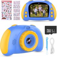 ITSHINY Kids Camera for Boys Girls - Upgrade Kids Selfie Camera, Birthday Gifts for Girls Age 3-9, HD Digital Video Cameras for Toddler, Portable Toy for 3 4 5 6 7 8 Year Old Girl with 32G