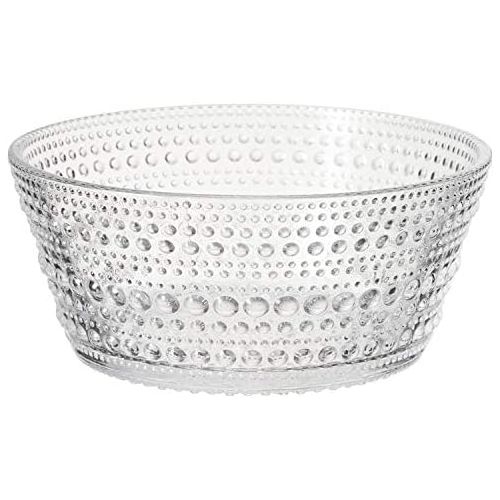  Iittala Kastehelmi Bowl Glass, Round, Dishwasher Safe