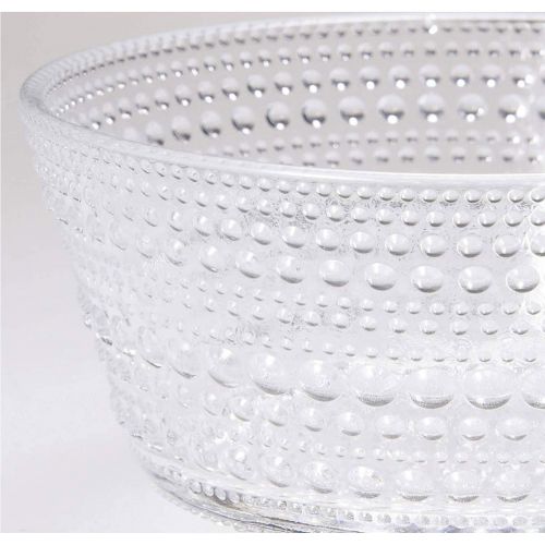  Iittala Kastehelmi Bowl Glass, Round, Dishwasher Safe