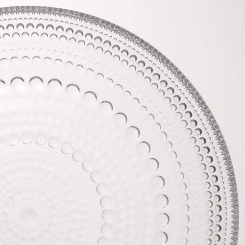  Iittala Kastehelmi 000945 Plate 17 cm Transparent