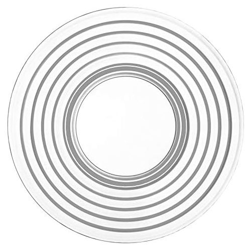  [아마존베스트]Iittala Aino Aalto Plate, Dinner Plate, Tea Plate, Dinner Plate, Dish, Clear Glass, 17.5cm, 1007694