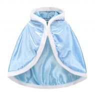 ITVTi iTVTi Princess Cloak with Hood Girls Cape Kid Toddler Costume Dress up for Halloween Christmas Carnival Cospaly