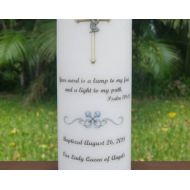 IThinkICanDesigns Baptism Candles