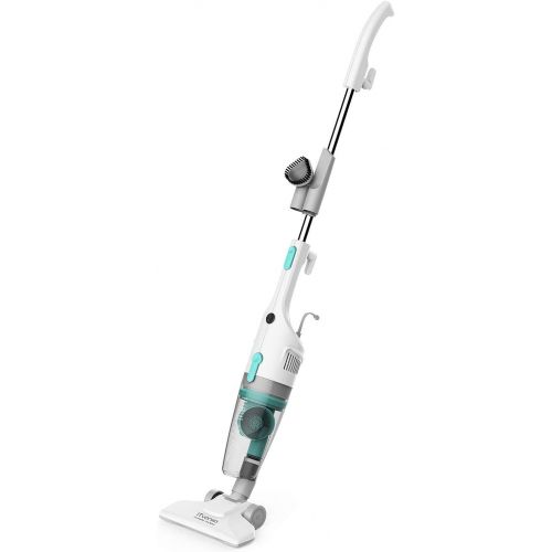  [아마존 핫딜] ITvanila iTvanila Vacuum Cleaner, Stick Vacuum Cleaner with 15KPa Cyclonic Suction and 19.6 ft. Power Cord, Lightweight Handheld Vacuum for Pet Hair Hard Floor, White