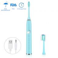 IUcare Sonic Toothbrush, Clean as Dentist 5 Working Modes IPX8 Waterproof 6 Hours Charge Available for 100...
