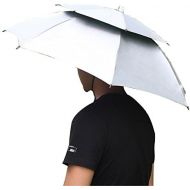 [아마존베스트]Iven Fishing Umbrella Hat, 2 Tier Folding Sun and Rain Umbrella Hat for Hiking, Camping, Travel