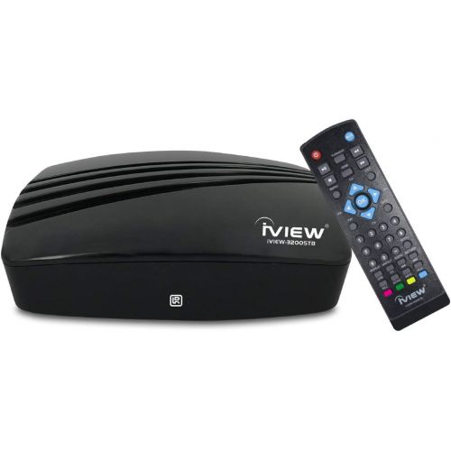  [아마존베스트]IVIEW-3200STB-N Multimedia Converter Box. Digital to Analog, QAM Capabilities, with TV Recording Function ATSC HDTV Converter Box HDMI 1080P USB