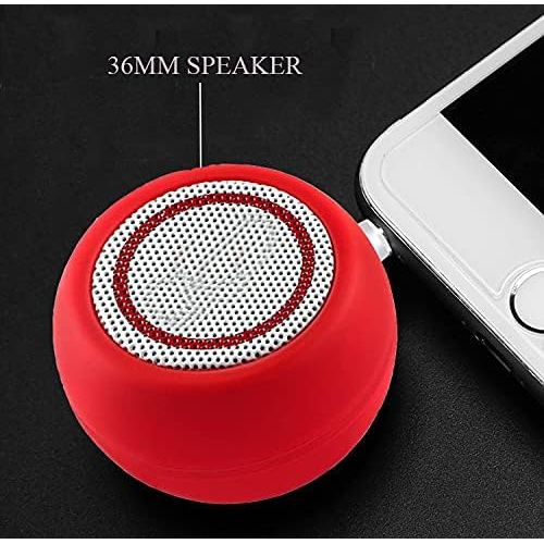  [아마존베스트]I-VOM 3W Mini Portable Line-in Speaker with Clear bass 3.5mm AUX Audio Interface, Plug and Play for Phone iPhone, iPad, iPod, Touch,Tablet, Computer (Black)