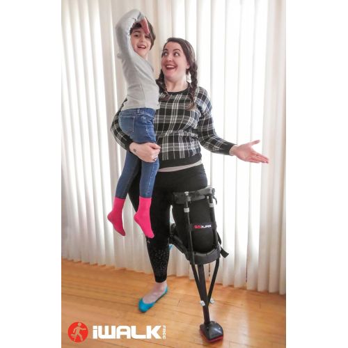  IWALKFree iWALK2.0 Hands Free Knee Crutch - Alternative for Crutches and Knee Scooters - by iWALKFree