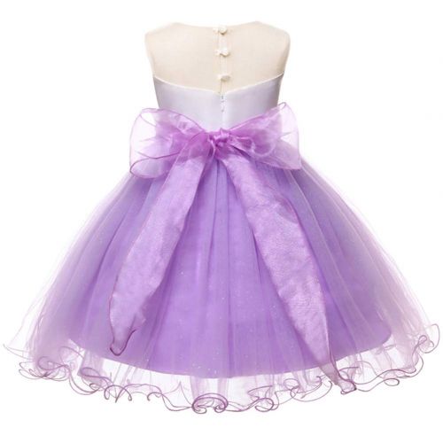  IWEMEK Kids Girl Princess Flower Unicorn Cosplay Costume Dress Birthday Cake Smash Pageant Fancy Party Tutu Dresses with Headband