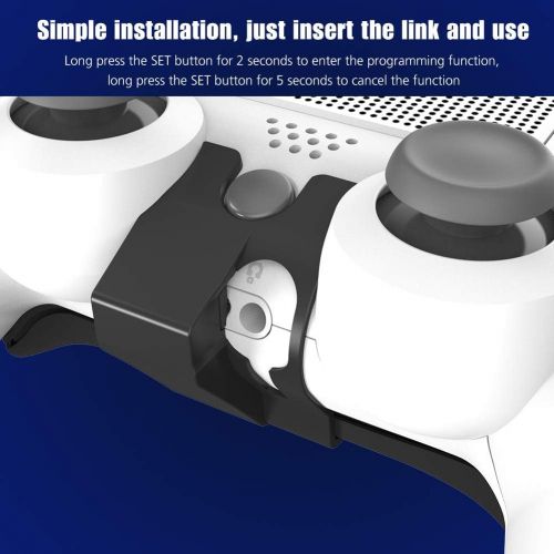  [아마존베스트]Controller Back Paddles for PS4,IWGAME Strike Pack Controller Extra Buttons for PS4