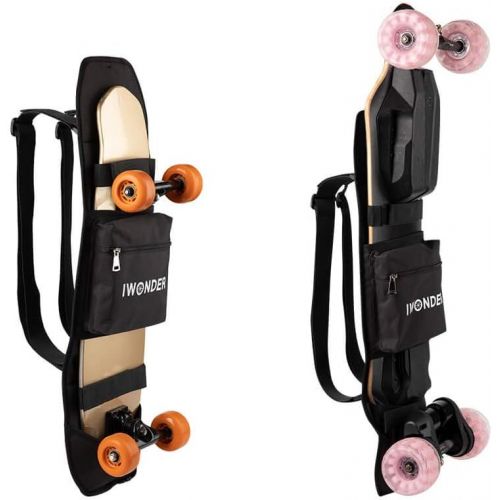  IWONDER Electric Skateboard Bag Longboard Adjustable Shoulder Foldable Carrier Travel Backpack