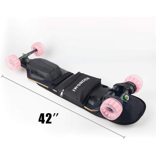  IWONDER Electric Skateboard Bag Longboard Adjustable Shoulder Foldable Carrier Travel Backpack