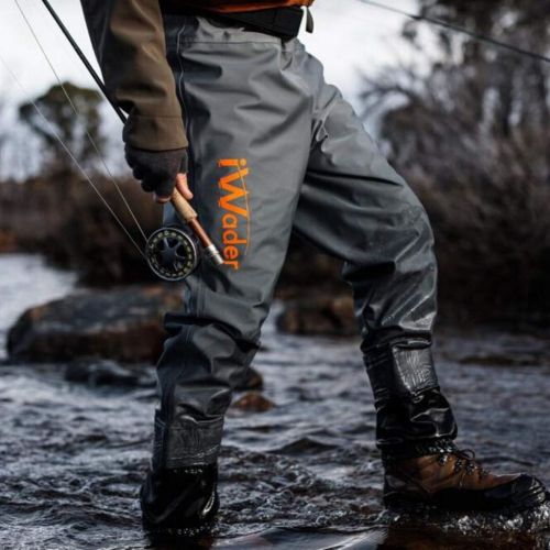  [아마존베스트]iWader S1 Breathable Chestwader Waders with Neoprene Feet Soft and Stretchy