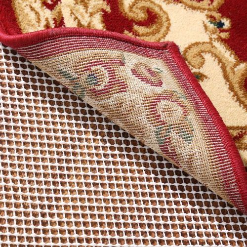  IZO Home Goods Rug Gripper Non-Slip Furniture Pads 5 x 8 Area Rug Pad Non Skid Rug Pad Non Slip Rug Grippers for Hardwood Floors Protectors, Rubber Floor Mat Grip Cushion Padding A