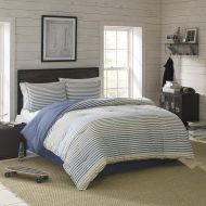 IZOD Comforter Set, FullQueen, Collegiate Stripe