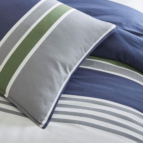  IZOD Jackson Comforter Set, King, Blue