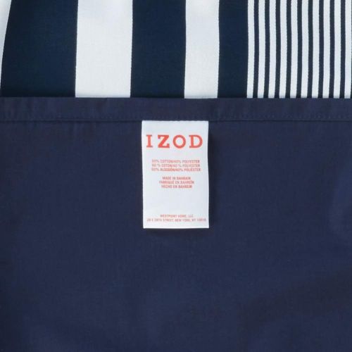  IZOD Comforter Set, Full, Varsity Stripe