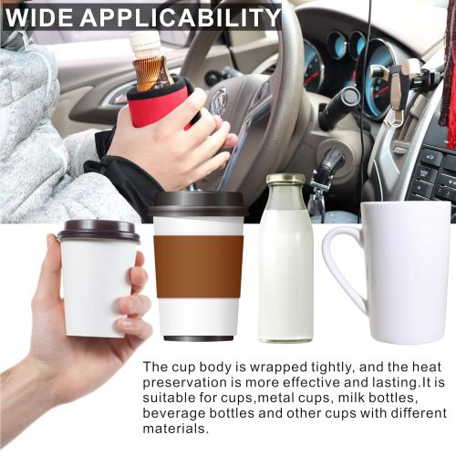  IZTOSS 12V Car Electric Warmer Cup Sleeve Travel Beverage Warmer,Portable Baby Bottle Warmer for Milk,Coffee,Tea,Water