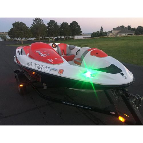  IZTOSS 12V Marine Boat Waterproof Navigation LED Side Bow Teardrop Lights