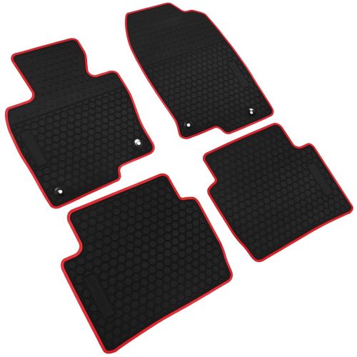  Iallauto Fit For Mazda CX-5 2017 All Weather Floor Mats Cab Front & Rear Rubber Mat Floor Liners