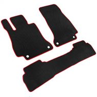 Iallauto Fit For Mercedes Benz E-Class W213 2016-2017 All Weather Floor Mat Liners Cab Front & Rear Rubber Mat