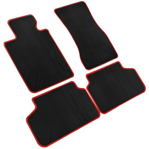  Iallauto Fits For BMW 5 Series 520i 523i 525i 530i 535i 2017 All Weather Floor Mats Cab Front & Rear Rubber Floor Liners