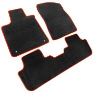 Iallauto For Lexus RX350 RX450 2016-2017 All Weather Floor Mats Cab Front & Rear Rubber Mat Floor Liners