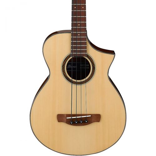  Ibanez},description:The Ibanez guiding philosophy for acoustics; a modern approach to acoustic guitar tradition extends quite naturally to their acoustic bass collection. With tone