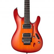 Ibanez},description:Ibanezs marvel of form and function, the S Series, continues to evolve for todays player. Cloaked in a dramatic burst finish, a rosewood fingerboard features ju