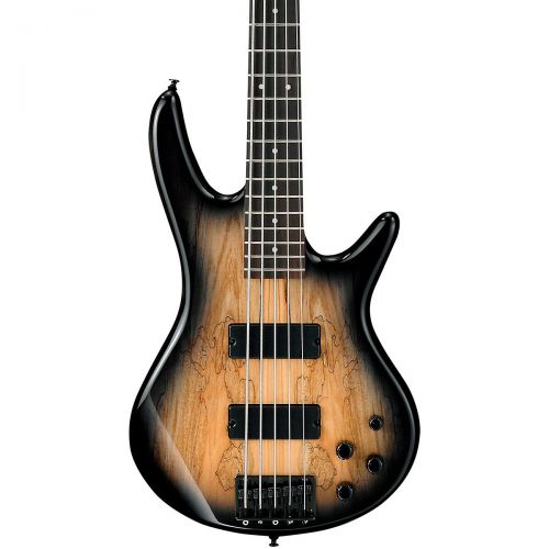  Ibanez},description:An affordable, lightweight 5-string, perfect for a new player or a working musician with quality electronics, gorgeous spalted maple top and exclusive finish.Fo