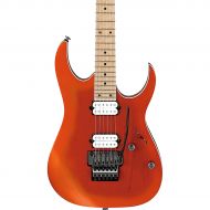 Ibanez RG652AHMS RG Prestige Electric Guitar Orange Metallic Burst Flat