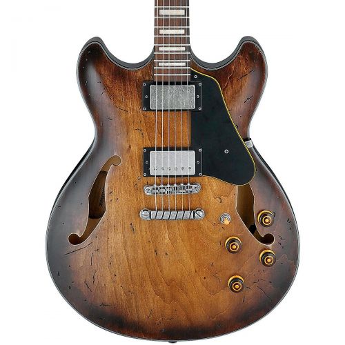  Ibanez},description:The Ibanez Artcore Vintage Series ASV10A Semi-Hollowbody Electric Guitar combines quality and affordability in one versatile guitar. It features a semi-hol