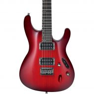Ibanez},description:Ibanez marvel of form and function, the S Series, continues to evolve for todays player. Cloaked in a dramatic burst finish, a rosewood fingerboard features jum