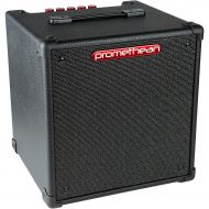 Ibanez},description:The Promethean 20W bass combo from Ibanez comes loaded with a single 8-in. driver, and simple controls for any level of player. The 4-band EQ allows for easy an