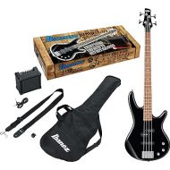 Ibanez IJSR190N Jumpstart Bass Black Night w/10W Amp, Tuner, Strap, Cable, & Gig Bag