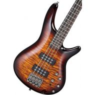 Ibanez SR400EQM Quilted Maple Electric Bass Guitar Dragon Eye Burst