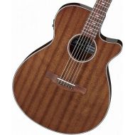 Ibanez AEG62 6-String Acoustic-Electric Guitar (Right Hand, Natural Mahogany High Gloss)