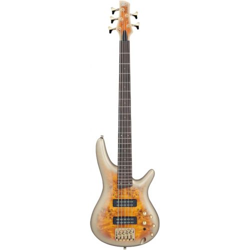  Ibanez SR Standard 5-string Electric Bass - Mars Gold Metallic Burst