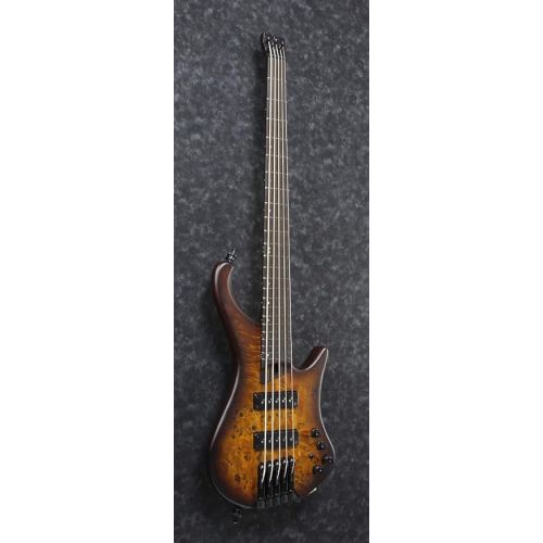  Ibanez Ergonomic Headless 5-String Electric Bass Guitar (Right-Hand, Dragon Eye Burst Flat)