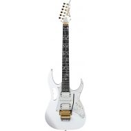 Ibanez Steve Vai Signature 6-String Electric Guitar with Bag (Right-Handed, White)