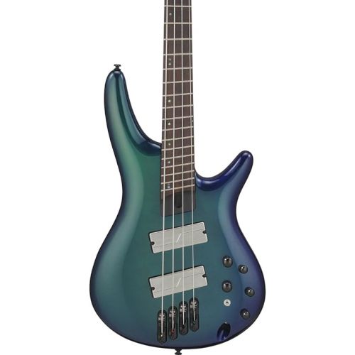  Ibanez Bass Workshop SRMS720 Multi-scale Electric Bass Guitar - Blue Chameleon