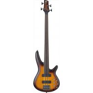 Ibanez SRF700 Portamento 4-String Fretless Electric Bass Flat Brown Burst Rosewood Fretboard