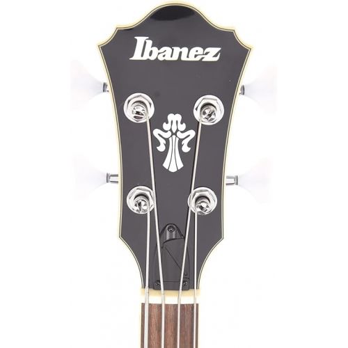  Ibanez AFB, 4-String Bass Guitar, Right, Transparent Black Sunburst (AFB200TKS)